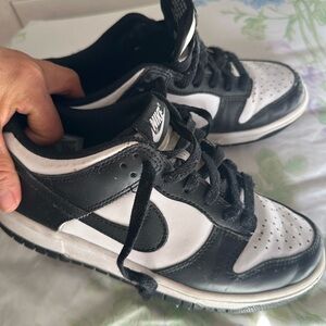 Big girls Nike shoes 5Y used